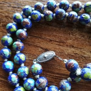 Russian Bead Necklace Vintage Alaskan